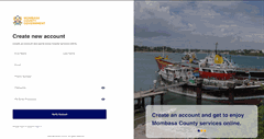 Mombasa county eservices system